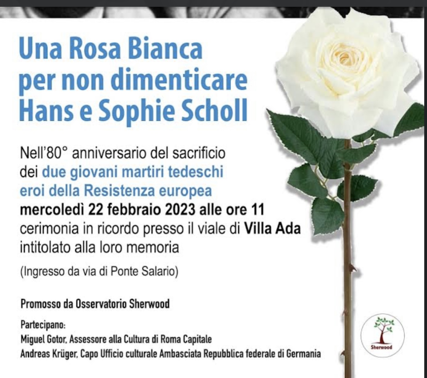 locandina evento commemorativo