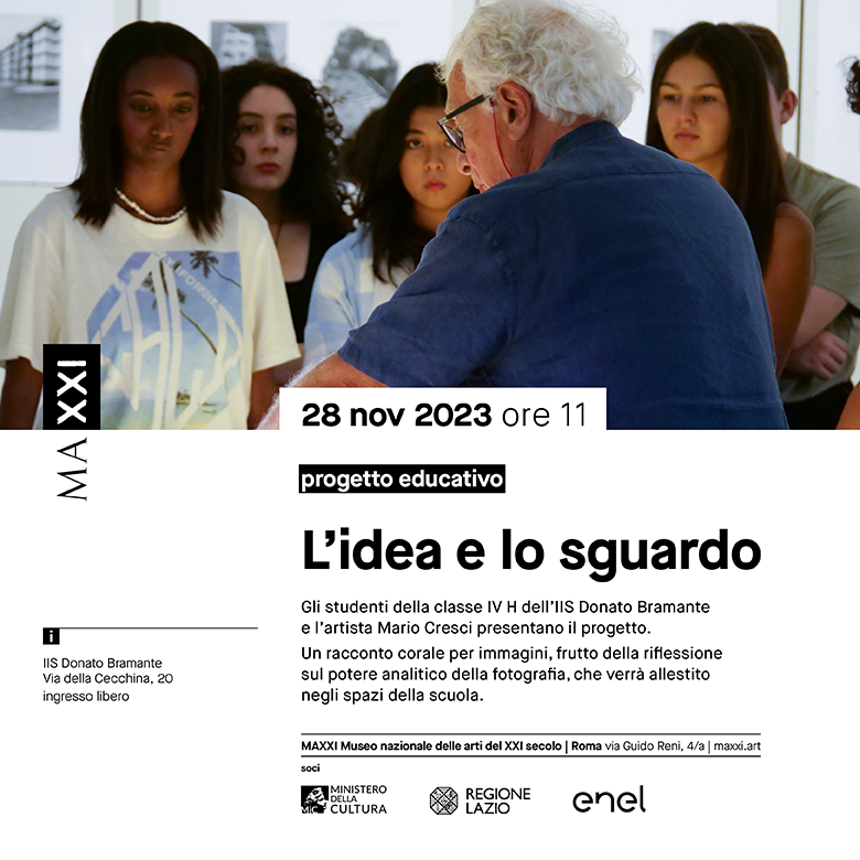 copertina evento l'idea e lo sguardo