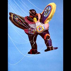 l'aquilone di Niki de Saint Phalle per la mostra